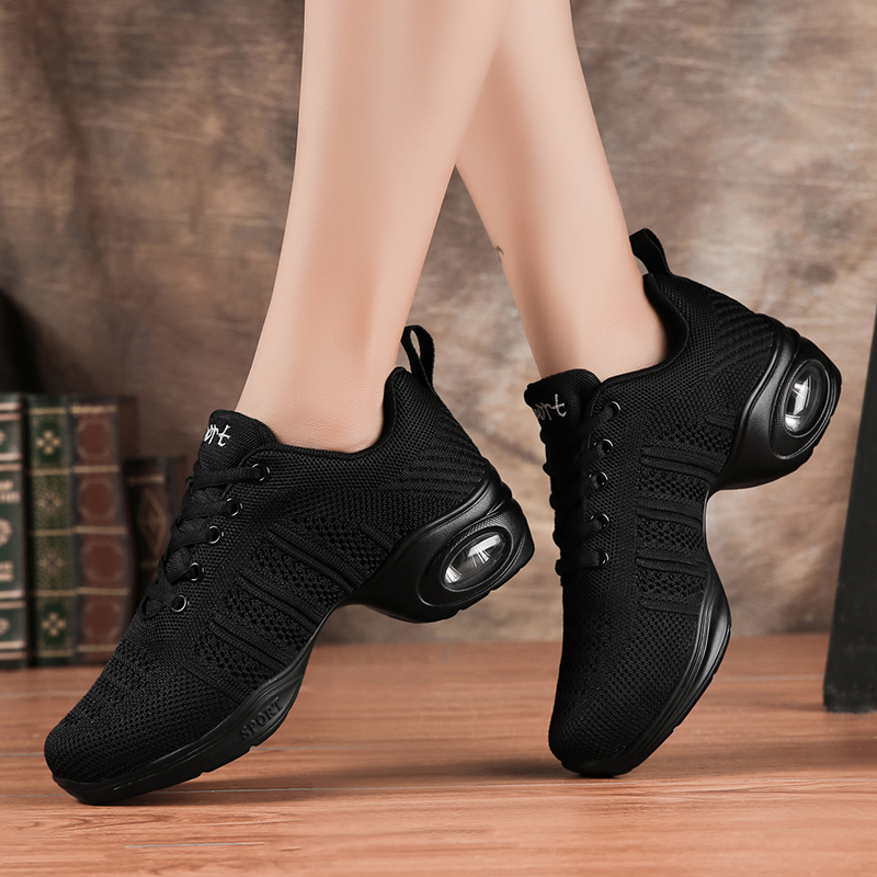 速发Sports Feature Soft Outsole Breath Dance Shoes Sneakers