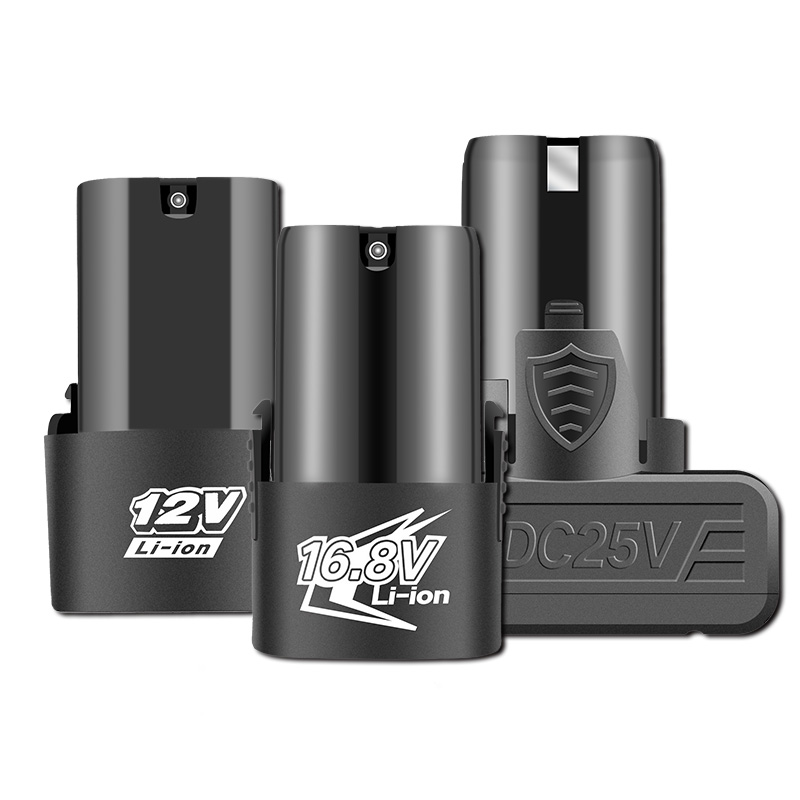 匠童25V手电钻电l池16.8v充电转12伏锂电池电动工具配件电起充电