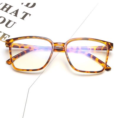 网红Anti Blue Light Glasses Men Transparent Spectacle Comput