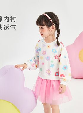 连衣裙女童春装儿童洋气公主裙女孩甜美纱裙春季三岁Y宝宝春秋裙