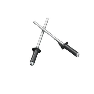 铝抽芯铆钉开口型抽芯铆钉圆头黑色拉铆钉卯钉M3.2M4M5抽芯铆钉