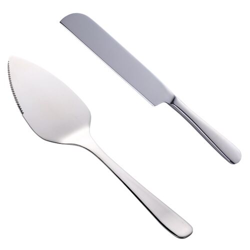 2PCS/Set Cake Shovel Cutter Stainless Steel Cheese Pizza Pie