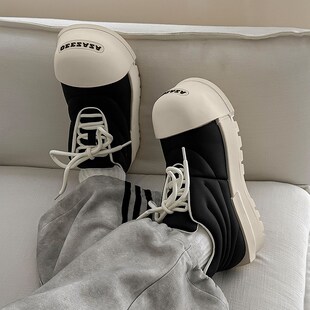 面包鞋子男鞋潮流网红个性大头鞋2025新款情侣百搭时尚春秋季板鞋