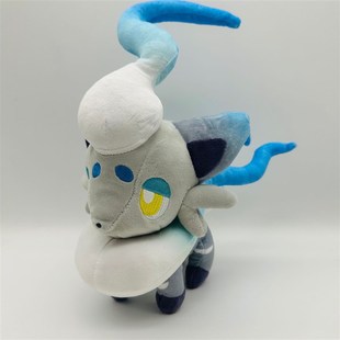 大号27cm站姿白色异色索罗亚洗翠地区索罗亚克蓝色红色毛绒公仔