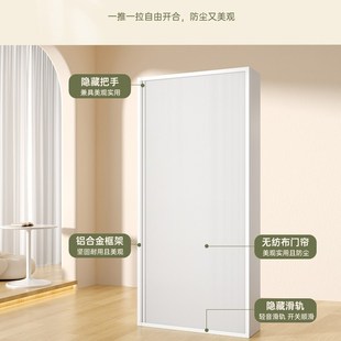 钢制图书馆书架家用儿童置物架铁艺带门书柜阅览室铁架落地绘本架