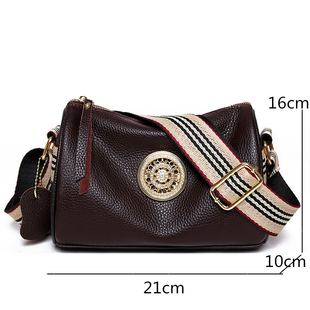 Women Rotating Handbags Designer Leather metal 推荐 Genuine