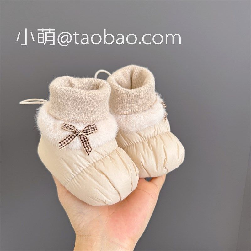 冬季新款步前鞋女宝宝6-12个月婴儿袜鞋护脚不掉软底1岁保暖棉鞋,童鞋/婴儿鞋/亲子鞋,婴儿步前鞋/袜鞋,淘宝优惠券,粉丝福利购,淘宝优惠卷