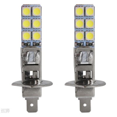 2PC NEW H1 6000K Super White 55W LED Car Headlight Bulbs Kit