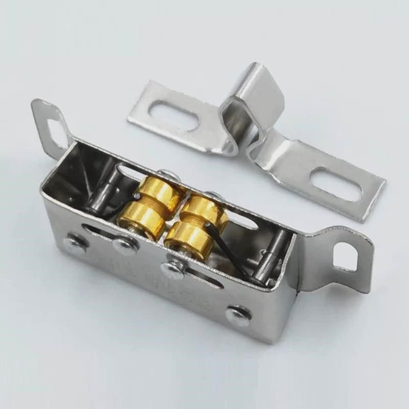 新款5只装 不锈钢衣柜门碰珠橱柜门卡扣衣橱卡式开关夹锁磁碰弹簧,基础建材,碰珠,淘宝优惠券,粉丝福利购,淘宝优惠卷