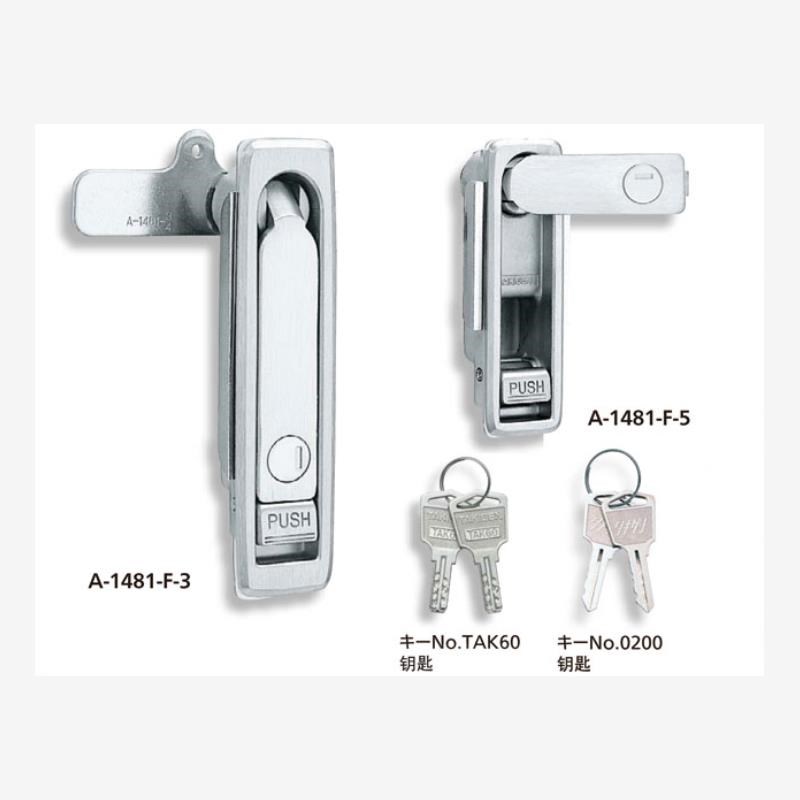 泷源手柄防水平面锁 A-481N-4-1 A-481N-5-1 A-481-F-6-1-TAK60