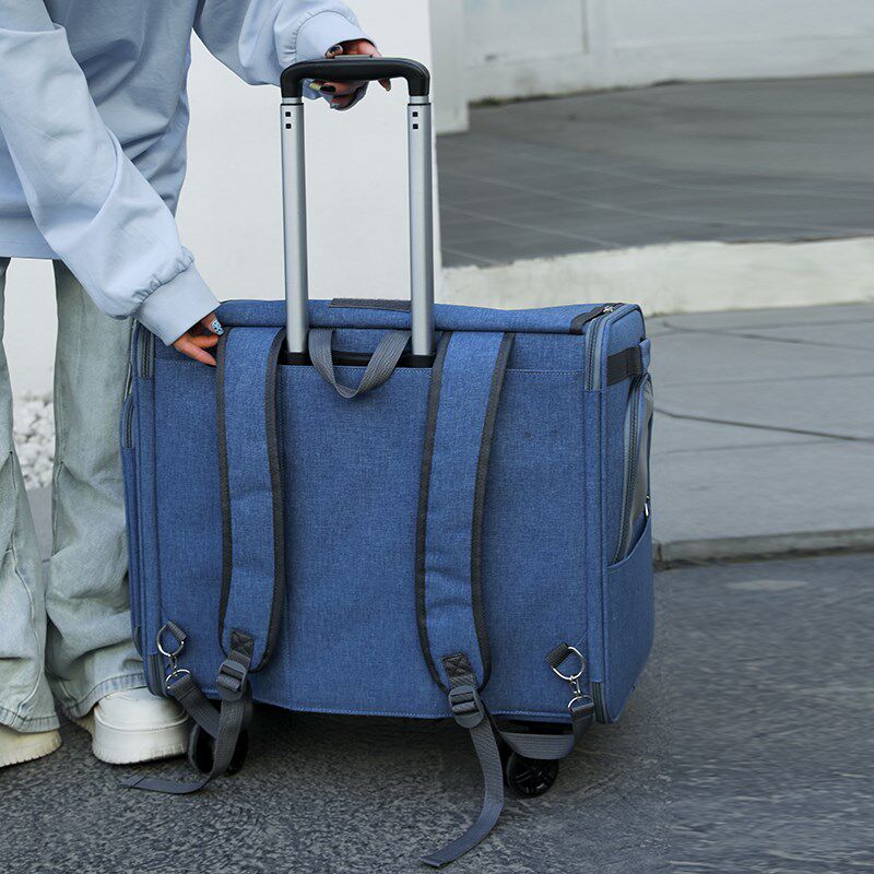 宠物拉杆箱猫包外出便携两只猫咪行李箱大容量双肩透气狗背包推车,宠物/宠物食品及用品,背包/箱包,淘宝优惠券,粉丝福利购,淘宝优惠卷