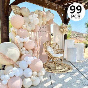 Garland Arch Kit Macaron Birthday Balloon Wedding Party Pink