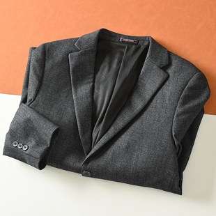 商务休闲舒适西服便服单西两粒扣外套男 秋冬男士 高端柜货 原1800