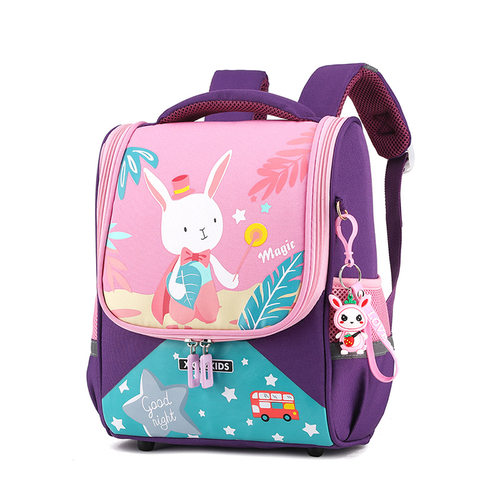 现货Cute Rabbit Baby pGirls Backpacks High Quality Kindergar