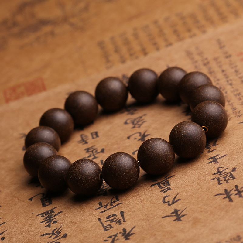 推荐天然合香珠手串古法龙涎香珠沉香佛珠手链纯手工木质男女文玩