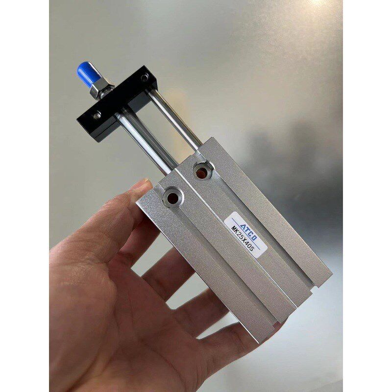 亚德客型自由安装气缸行程可调MDJ/MD20X10/25/30/40/50/60-S带磁