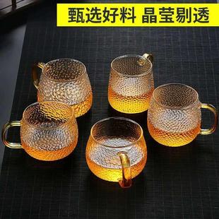 玻璃水杯女士高颜值过滤茶杯茶水分离杯家用泡茶杯子办公室花茶杯