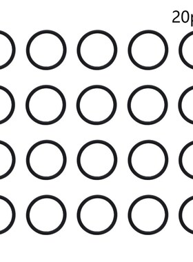20pcs Rubber Ring NBR Sealing O Ring 2mm Thickness OD 8/13/1