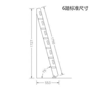 品.家用加厚防滑实木爬梯t室内阁楼上下床铺楼梯带扶手简易五步木