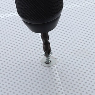 100pcs/set Plasterboard Anchor Nylon Drywall Anchors M4 Self