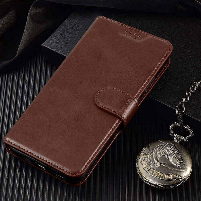 速发Retro Flip Leather Wallet Silicone Case for ZTE Blade V1