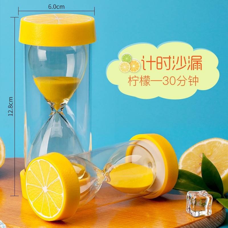 极速Creative web celebrity fruit hourglass 30 minutes hourgl