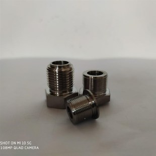 来图加工螺纹公制英制螺丝管件 数控车床螺丝管件机加工非标定做