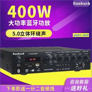 other 298大功率功道机家用蓝牙专业音响卡拉ok高保音质5.0W声放