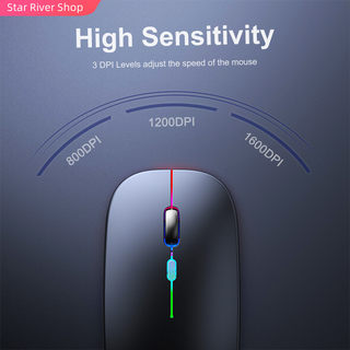 速发Rechargeable Wireless Mouse Computer Bluetooth Mouse Erg