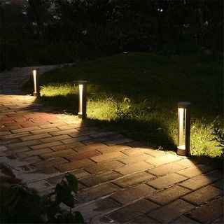 速发Thrisdar 10W Outdoor Garden LED Lawn Light Aluminum Post