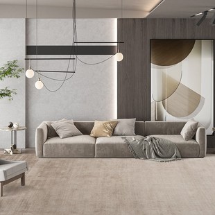 CasAmorke印度进口手工定制天丝纯色渐变客厅沙发地毯轻奢现 新品