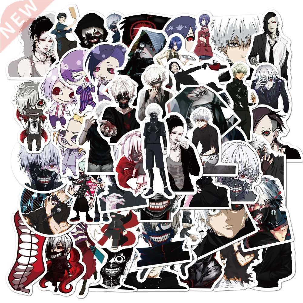 速发10/50pcs Japan Anime Tokyo Ghoul Sticker Graffiti for Lu