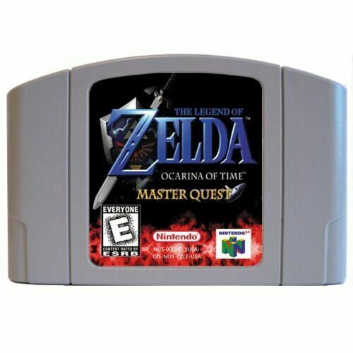 N64  The Legend of Zelda Ocarina of Time Master Quest  Ninte