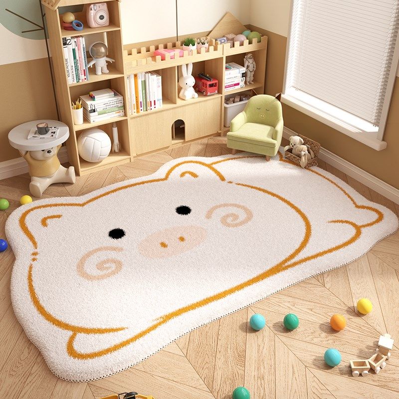 儿童房地毯冬天毛绒地垫卧室床边毯儿童阅读区地垫书房地毯,居家布艺,地毯,淘宝优惠券,粉丝福利购,淘宝优惠卷