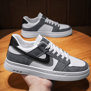 2021冬季特大码板鞋男45高帮运动休闲鞋46潮流百搭男鞋47小白鞋48