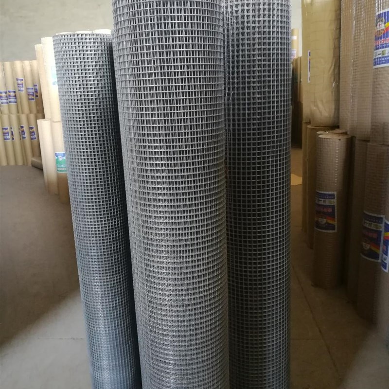 热镀锌铁丝网围栏防鼠网电焊网家用钢丝鸡鸽兔笼养殖网阳台防护网