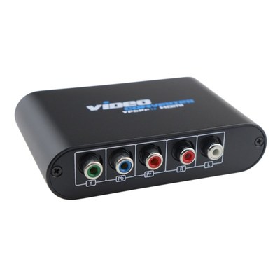 Component to HDMI Converter 5RCA RGB YPbPr to HDMI Converte