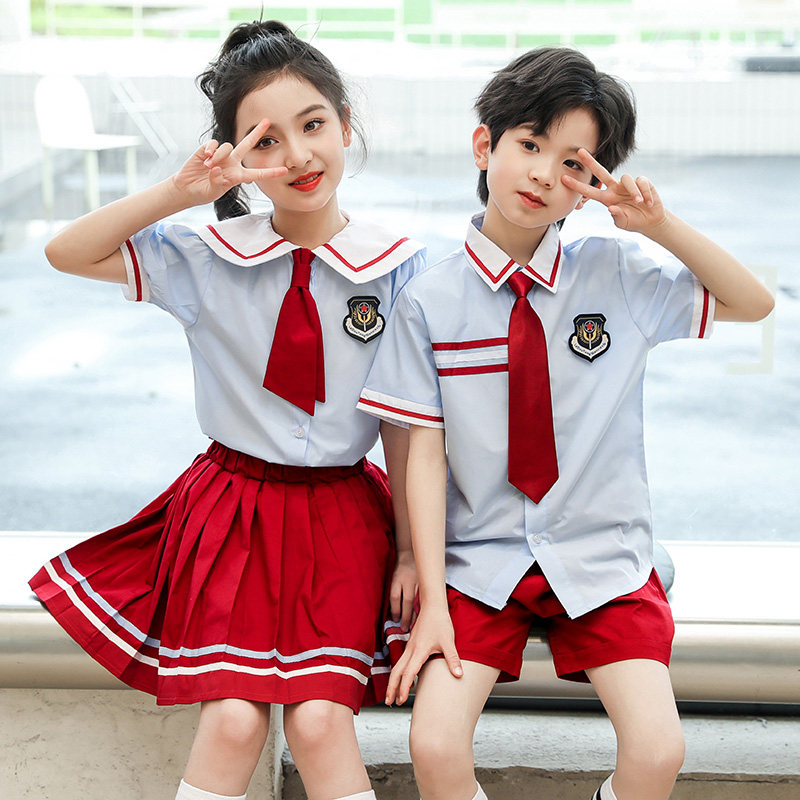 幼儿园园服儿童班服小学生校服套装六一演K出表演服装毕业照大合