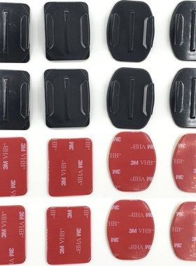 Adhesive Mounts For GoPro 7 6 5 4 3 Curved Flat Mounts 3M S