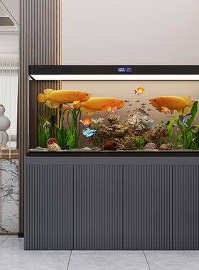 家用实木鱼缸柜底柜底座柜水族箱柜中小型鱼缸架放置柜储物置物柜