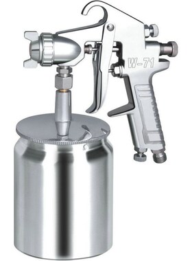 厂家供货W-71F-75气动汽车油漆喷枪汽车家具底漆喷漆枪金属喷漆枪