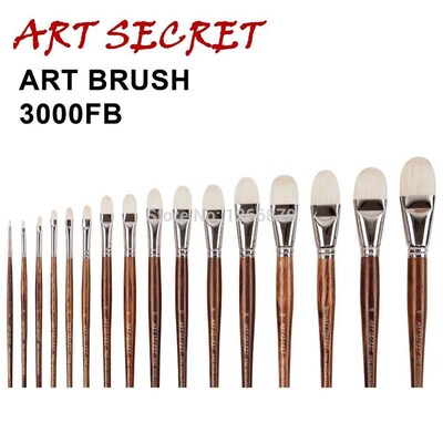high quality paint art brushes oil painting brush 3000FB Pro