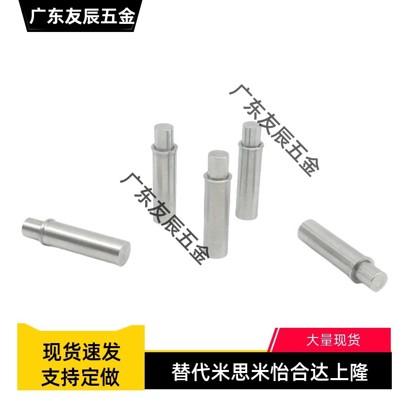 MPFS2-1.5-MPFS5-4平头销型小径弹柱塞ZAS21光身定位销 (ZC206-1)