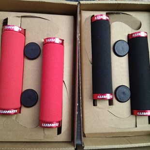 海绵把套速联sram山地车自行车把套铝合金双锁死公路车车把手 包邮