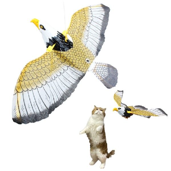 速发Cat Game Simulation Bird Toy,Interactive Cat Toys Electr