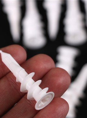 *10pcs Drywall Nylon Ribbed Anchor; Self Drilling Wall Drywa