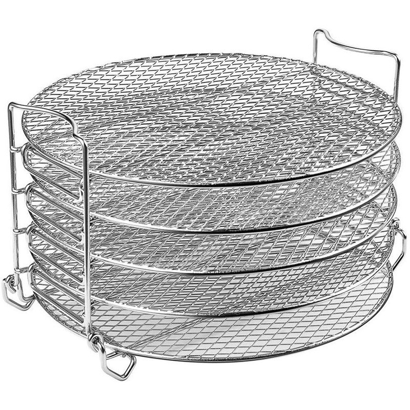Stand Dehydrator-Stand Air-Fryer Layers for with Five Stacka