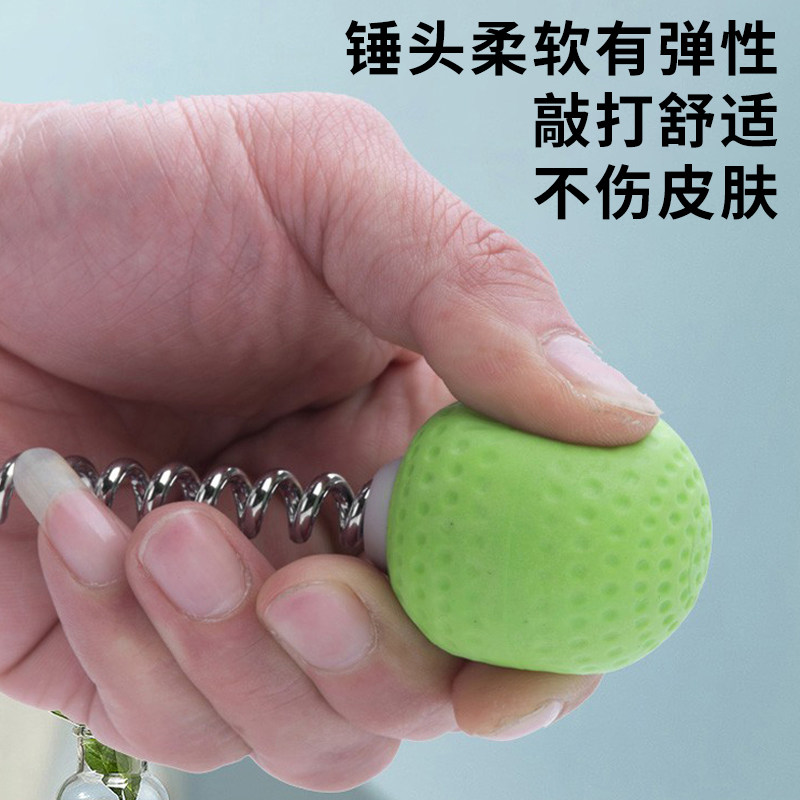 速发捶背器敲打捶经络棒按摩锤手持式拍打颈肩后背锤肩健身高尔夫