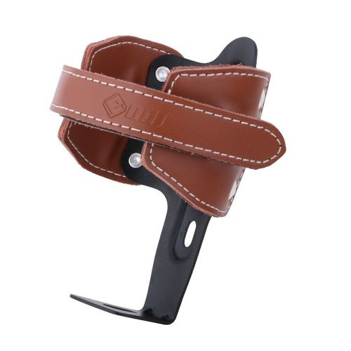 自行车复古皮质水壶架子机车小布折叠车奶茶杯架电动摩托车载支架