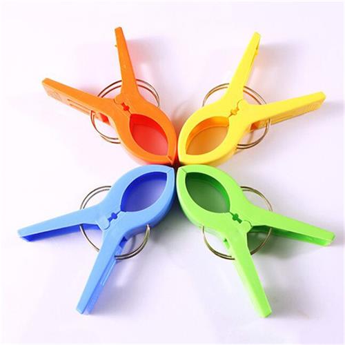 4/8/12/16pCs clips oBS Beach TAwel Large PlasticV Windproof